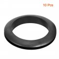 Uxcell Wire Protector Oil Resistant Armature Rubber Grommet 50mm Inner Dia 10pcs Black