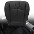 Front Driver Side Bottom Replacement Perforated Leather Seat Cover Black For Infiniti G37 2008 2009 2010 2012 2013 