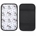 Hoamoya Cute French Bulldog Center Console Cover Cartoon Dogs Armrest Box Pad Accessories Interior Arm Rest For Car Auto Suv 
