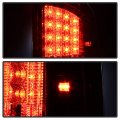 Acanii For 2002-2006 Dodge Ram 1500 03-06 2500 3500 Red Clear Led Light Bar Tail Lights Brake Lamps Driver Passenger