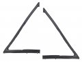 Auto Krafters Compatible Replacement For Vent Window Weatherstrip Seals Left-right Pair 1960-62 Galaxie 500 Sedan 