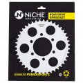 Niche Drive Sprocket Chain Combo For Suzuki Gs750e Gs750es Front 14 Rear 43 Tooth 530v O-ring 112 Links