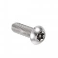 Uxcell M8x25mm Torx Security Machine Screw 10pcs Pan Head Screws Inside Column 304 Stainless Steel Fasteners Bolts