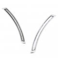 Full Led Strip Front Side Marker Lights Fender Parking Lamps For 2014-2018 Bmw F15 F85 X5 Chrome Housing Clear Lens Left Right 