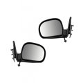 Door Mirror Pair For 1998 Gmc Envoy Sonoma Power Remote Non Heated Outside Rear View Gm1320185 Gm1321185 15151117 15151118 