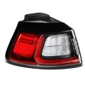 Taillight Assembly Fit 2015-2023 For Dodge Charger Clear Lens Chrome Housing Left 