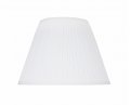 Aspen Creative 33011 Transitional Pleated Empire Shape Spider Construction Lamp Shade In White 13 Wide 7 X 9 1 2 