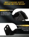 Engine Motor Mount And Rear Transmission Set For Nissan Pickup 1995 To 1997 L4 2 4l 1 1986 1994 2 Rwd Only A2718 A2719 Em2718