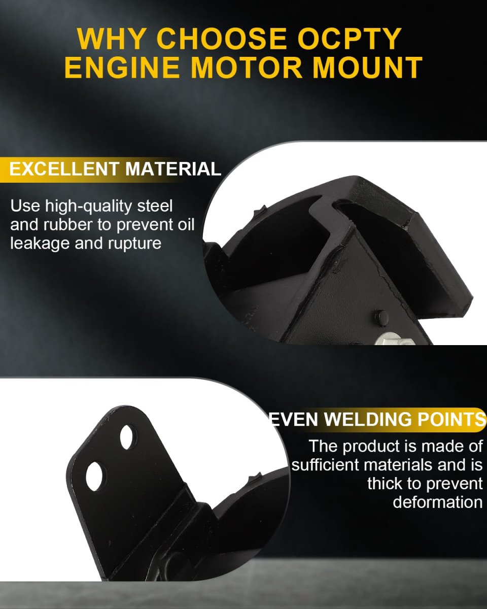 Engine Motor Mount And Rear Transmission Set For Nissan Pickup 1995 To 1997 L4 2 4l 1 1986 1994 2 Rwd Only A2718 A2719 Em2718