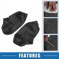 A Absopro Car Front Door Panel Armrest Cover Interior Trims For Dodge Charger 2011-2019 Black 1 Pair