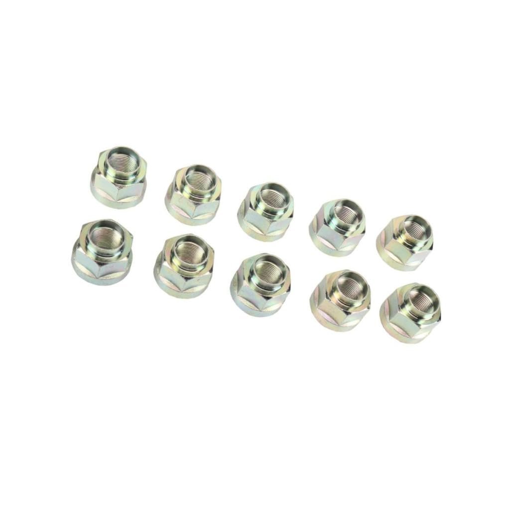 Multi Purpose Nut For Chevy Spark 2013 2014 2015 Alloy Steel Fine Thread Inside Location Hex Head Black
