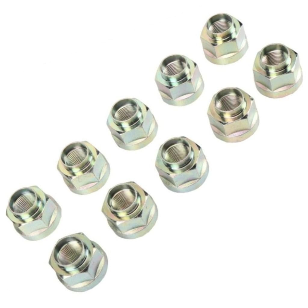 Multi Purpose Nut For Chevy Spark 2013 2014 2015 Alloy Steel Fine Thread Inside Location Hex Head Black