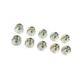 Multi Purpose Nut For Chevy Spark 2013 2014 2015 Alloy Steel Fine Thread Inside Location Hex Head Black