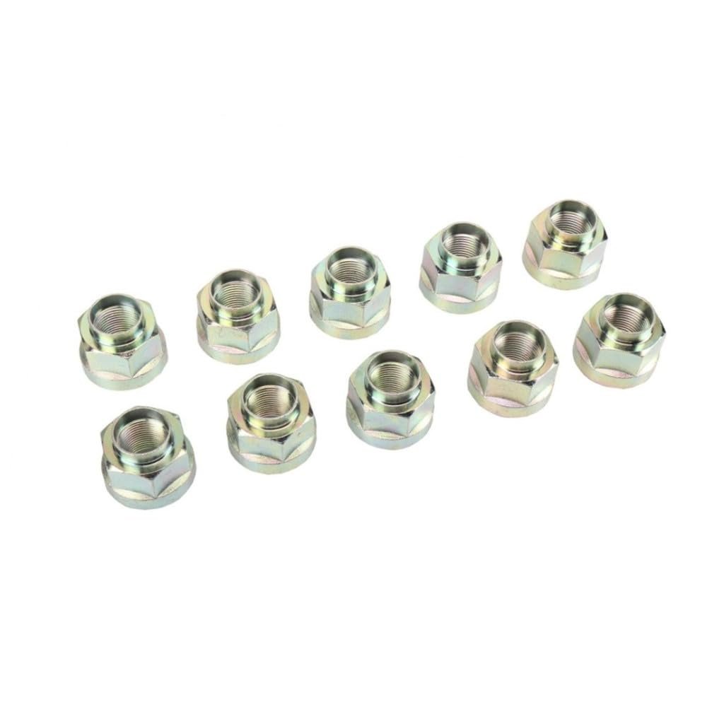 Multi Purpose Nut For Chevy Spark 2013 2014 2015 Alloy Steel Fine Thread Inside Location Hex Head Black
