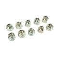 Multi Purpose Nut For Chevy Spark 2013 2014 2015 Alloy Steel Fine Thread Inside Location Hex Head Black