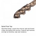 Uxcell M5 X 0 8 Spiral Flute Tap And 4 2mm Twist Drill Bit Set Metric M35 Cobalt High Speed Steel Machine Threading Screw