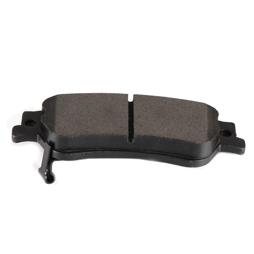 Rear D1352 Semi-metal 4pcs W Hardware Disc Brake Pad Set