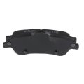 Rear D1352 Semi-metal 4pcs W Hardware Disc Brake Pad Set
