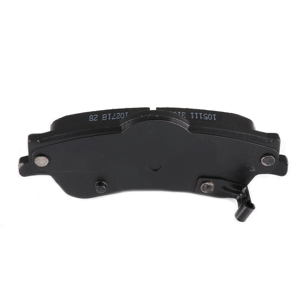 Rear D1352 Semi-metal 4pcs W Hardware Disc Brake Pad Set