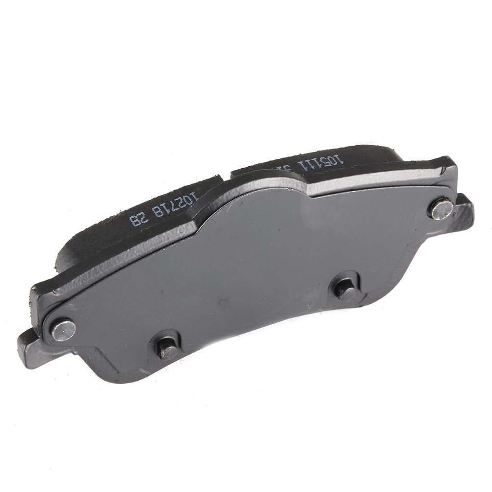 Rear D1352 Semi-metal 4pcs W Hardware Disc Brake Pad Set