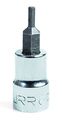 Urrea 4990-5 32 3 8-inch Drive Hex Tip 5 32-inch Chrome Socket 