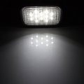 12led Universal Side Marker Light 4pcs White Red Trailer Lamp Stop Turn Tail 4x 4led Fit For Boats Van Truck Pickups 12v Signal