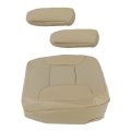 Synthetic Leather Seat Cover For 1992-1996 Ford Bronco Med Mocha Tan Passenger Bottom Armrest 