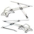Front Power Window Regulator Pair For Toyota Rav4 2001 To 2005 Driver And Passenger Side Without Motor Replacement To1350149 