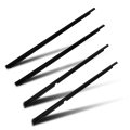 Premium Window Molding Trim Perfect Fit For 2008-2017 Mitsubishi Lancer Replaces Part Numbers 5727a005 5727a006 5757a017 