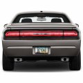Ipick Image For Dodge Challenger R T Black Carbon Fiber Texture Abs Plastic 50 States License Plate Frame