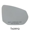 Spieg Passenger Side Mirror Glass Replacement For Audi Q3 2019-2023 Heated With Backing Plate Right