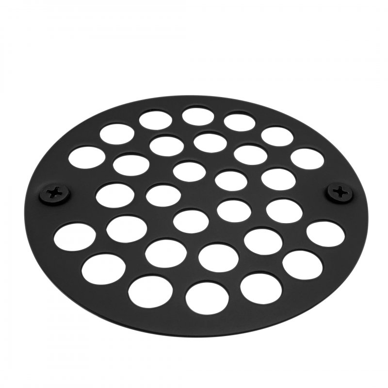 Westbrass 4 O D Sold Brass Shower Strainer Cover Matte Black D3192-62