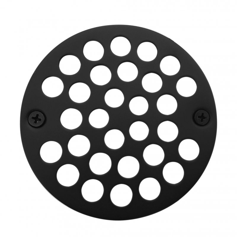 Westbrass 4 O D Sold Brass Shower Strainer Cover Matte Black D3192-62