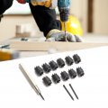 13pcs Spot Weld Cutter Set Double Sided Remover Drill Bits Tool And 2 Replacement Blades