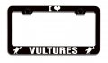 I Love Vultures Black Metal License Plate Frame Tag Holder Universal Fit For Cars Trucks And Suvs Heavy Duty Steel 12 5 X 6 In