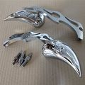 Motor Alloy Teardrop Flame Custom Mirror Suzuki Gsxr600 750 1000 1100 Hayabusa