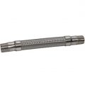 Flexible Metal Hose Extreme Temperature For Air Compressors Or Vacuum Pumps 304 Stainless Steel Braid And Male Npt Fittings 