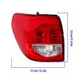 Lh Rear Brake Outer Tail Light Assembly For Toyota Sequoia 2008 2017 Left Side Red Lens Replacement 81560-0c080 815600c080