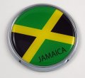 Jamaica Jamaican Flag 2 75 Car Chrome Round Emblem Decal 3d Sticker Badge