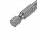 Uxcell 1 4-inch Hex Shank 50mm Length Square Head Sq3 Magnetic Screw Driver S2 Screwdriver Bits 10pcs