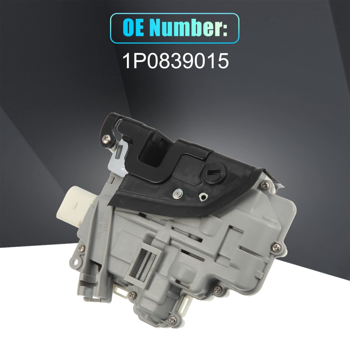 Door Lock Actuator Rear Left Side For Seat Leon 1p1 2005-2012 Hatchback 1p0839015 Plastic Metal White