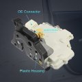 Door Lock Actuator Rear Left Side For Seat Leon 1p1 2005-2012 Hatchback 1p0839015 Plastic Metal White