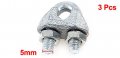 Uxcell Spare Parts 5mm 1 5 Screw Pin Chain Wire D Anchor Shackle 3 Piece