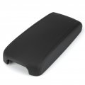 Black Center Console Cover Armrest Lids W Base For Nissan Altima 2013-2018 Pu Abs Plastic 