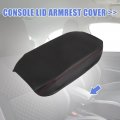 X Autohaux Car Center Console Lid Armrest Seat Box Cover Protector Replacement Microfiber Leather For Toyota Camry 2007-2011