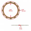 Caltric Clutch Friction Steel Plates For Honda Crf250r 2008-2019
