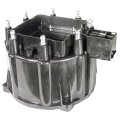 Ignition Distributor Cap For Cadillac Seville 1990 1993 Vertical Hei Polyester Black Metal Contact Terminal Screw On 