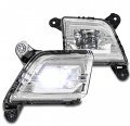 Bumper Driving Led Fog Lights Lamps Chrome For 2019-2021 Chevy Silverado 1500 