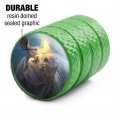 Rhino Glowing Horn Valve Stem Caps For Tire Rim Wheel Aluminum Green