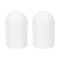 2 Pcs Flashlight Diffuser Caps 47 6mm Id X 75mm Height Flexible Silicone End Screw Thread Protector Covers For 49-53mm Torch 